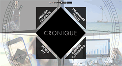 Desktop Screenshot of cronique.org